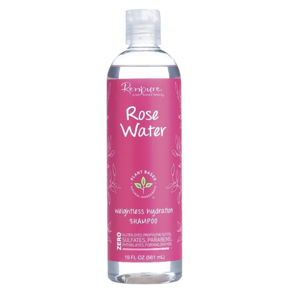 Renpure rose water weightless hydration shampoo